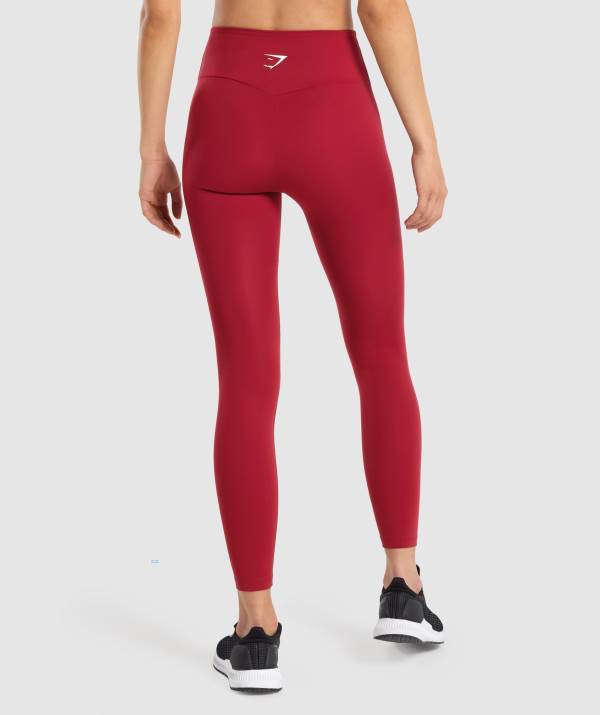 Damske Legíny Gymshark Training Bordove | KX6317508